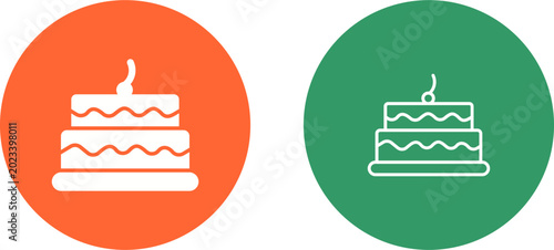Quadro su tela Pancake Vector Icon