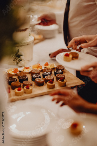 Plateau de mini desserts à partager
