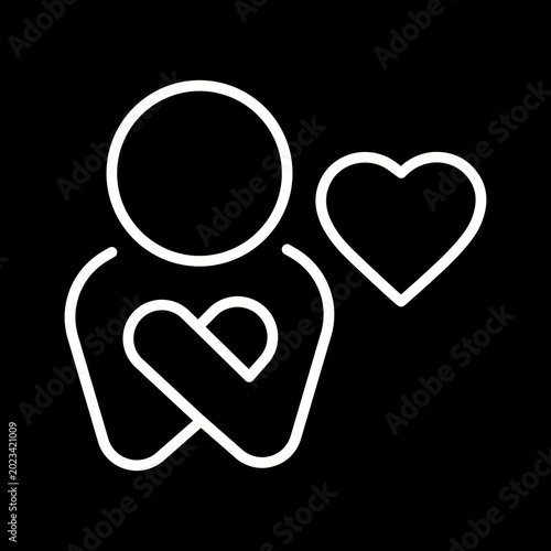 Self Love Vector Icon