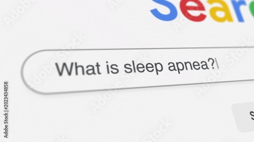 What is sleep apnea Search Prompt
