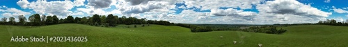 Photos High Angle Panoramic View of British Countryside and Landscape of Bedfordshire England on 15th May, 2026