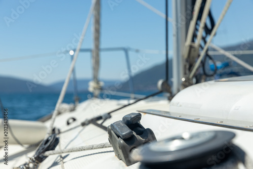 sailing boat on the sea