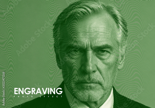 Engraving Photo Effect