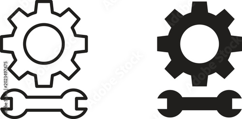 Konstfotografi Maintainance icon for social media, app, and web design