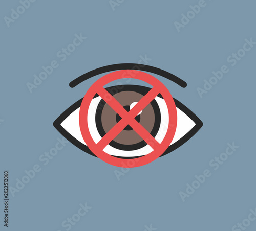 Censorship and Restricted Content Icon