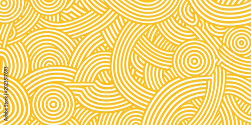 abstract swirling pattern in yellow and white