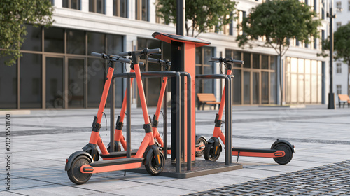 Electric Scooters: Sustainable Urban Transportation Solution for Eco-Friendly City Life and Shared Mobility
