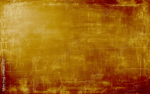 Foto Brown grungy distressed canvas background.