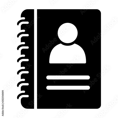 Anonymous user profile flat design vector for social media and apps