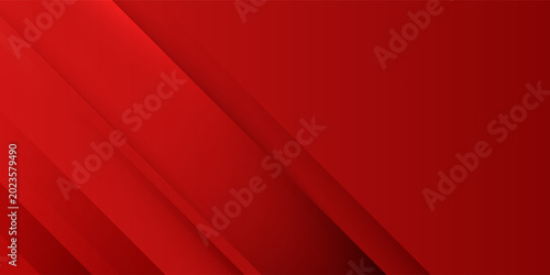 Abstract red background with diagonal layered lines and smooth gradient, Suit for banner, web, brochure, pamflet and presentation