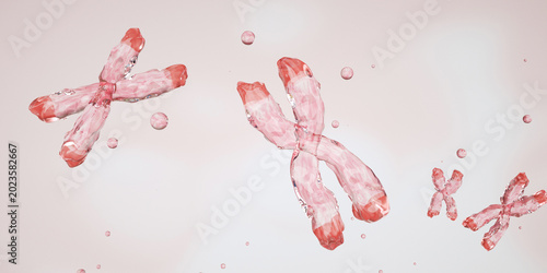 Structure of a chromosome, centromere, telomere. Epigenetic mechanism. Epigenetic factor, Methyl group, Gene, DNA, Chromosome. Genome sequence. Molecular biology. Photo stock