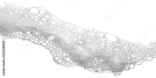Φωτογραφία White soap foam bubbles texture with fluffy suds for cleaning and hygiene concep