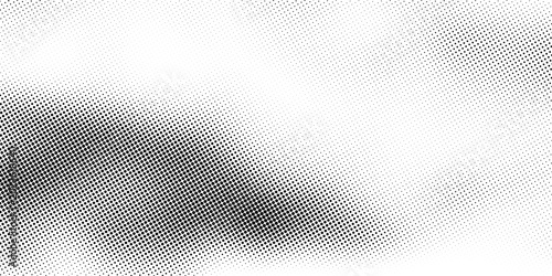 Billede på lærred halfton pattern dot background texture overlay grunge distress linear vector