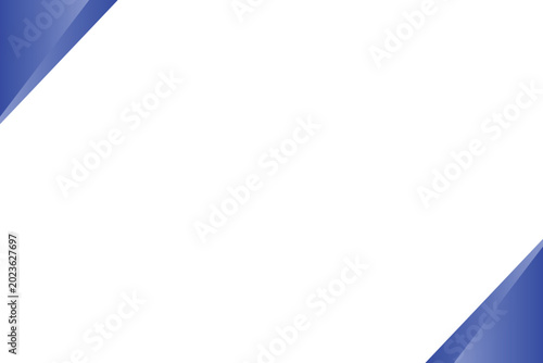 Tableau sur toile blue corner design