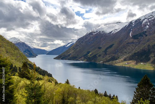 idyllische Fjordlandschaft in Norwegen