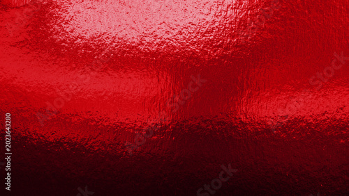 Deep red glossy texture with subtle gradient and reflective surface, ideal for abstract backgrounds, festive or luxury design projects. Close-up detail shows lacquered, metallic-like finish and rich c