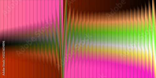 Abstract colorful vertical stripes with vibrant gradient effect for background