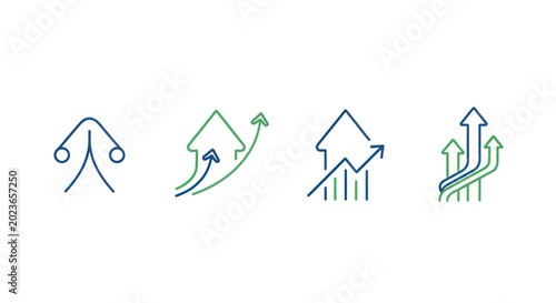 Clock icons showing different times