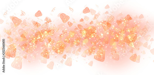 Tableau sur toile Pumpkin Bokeh