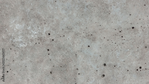 Slika na platnu Gray pitted concrete wall texture with pockmarks and weathered patches for a gru