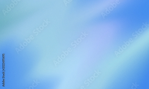 Slika na platnu Pastel rainbow gradient background in vector style, with light blue, soft pink, lemon yellow, mint green, and peach