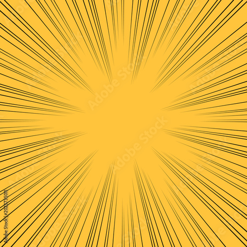 comic book background with yellow