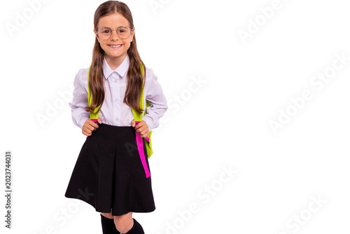 Cuadro en lienzo Portrait of her she nice attractive lovely winsome smart clever intelligent chee