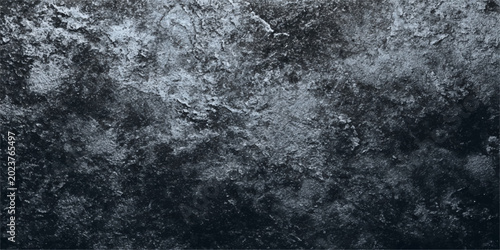 Bilde på lerret A rough vintage backdrop featuring a dark blue and black and white grunge textur