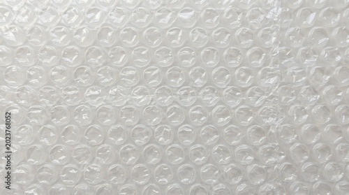 Transparent Bubble Wrap Macro Texture Realistic Plastic Background