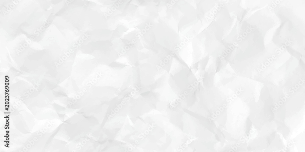 Naklejka premium White Paper Texture background. Paper texture Crumpled White. Top view.