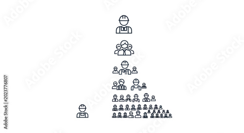 Engineering team iconographic representation