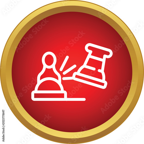 Photos Pawn and rook chess pieces in a conflict representing strategy and competition