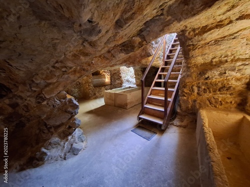 inside the necropolis of ibiza