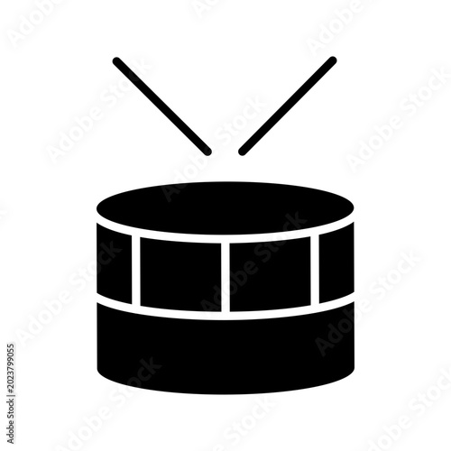 Obraz na płótnie Snare drum icon
