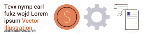 Foto Finance management, workflow automation, documentation, business processes, corporate tasks, office solutions
