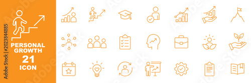 Photos Soft Skills icon set