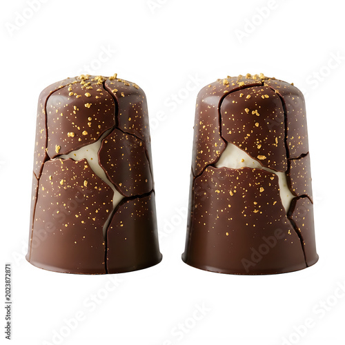 Two vintage thimbles with gold trim
