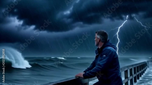 Sturm am Meer