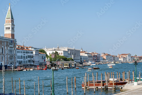 Fotografi Venice Grand Canal with the Bell Tower