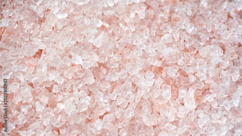 Natural Pink Salt Background