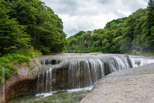 Photography 吹割の滝、群馬県沼田市の景勝地