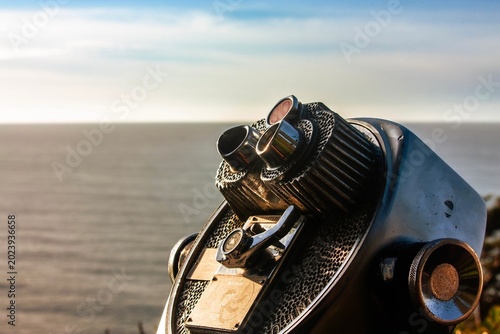 фотографія coin operated binoculars