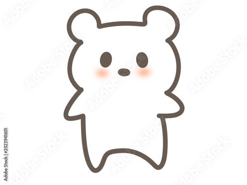 しろくまキャラ