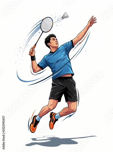 Badminton smash