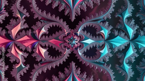 abstract fractal background