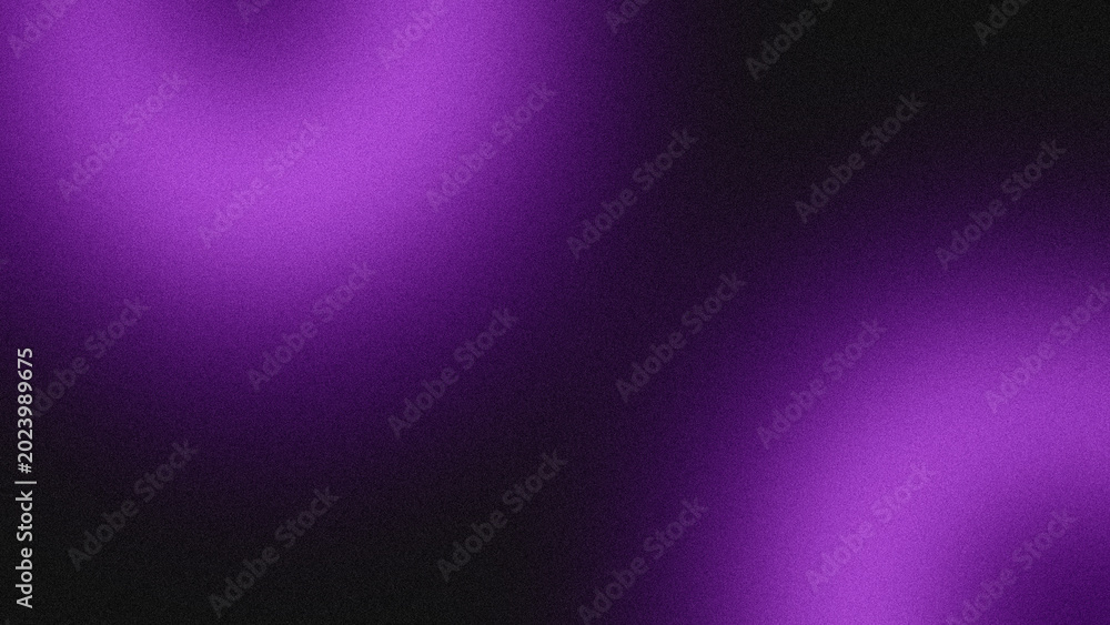 Obraz premium Dark purple gradient texture background with subtle grain noise