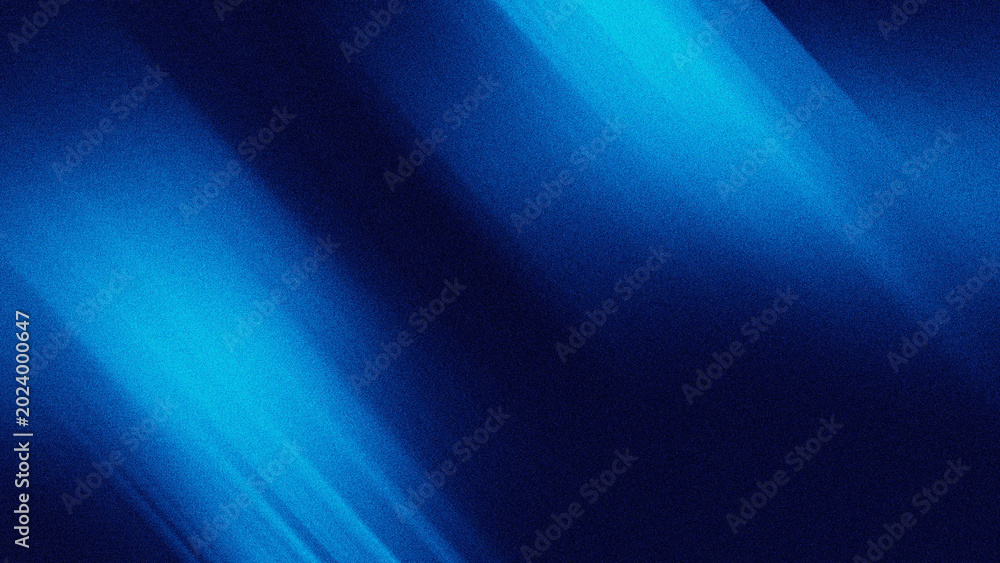 Fototapeta premium Abstract Dark Blue Motion Blur Light Streak with Grainy Texture