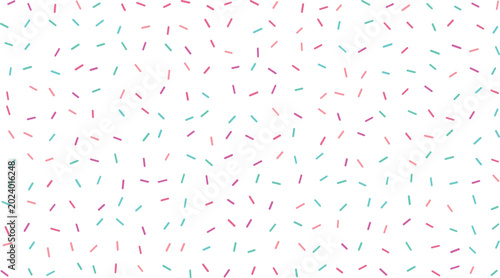 Konstfotografi Lovely light blue, pink, and magenta candy sprinkles are playfully strewn across