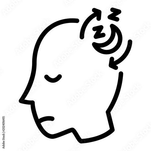 Принти на полотні narcolepsy icon