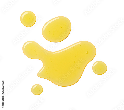 Tasty spilled honey isolate...